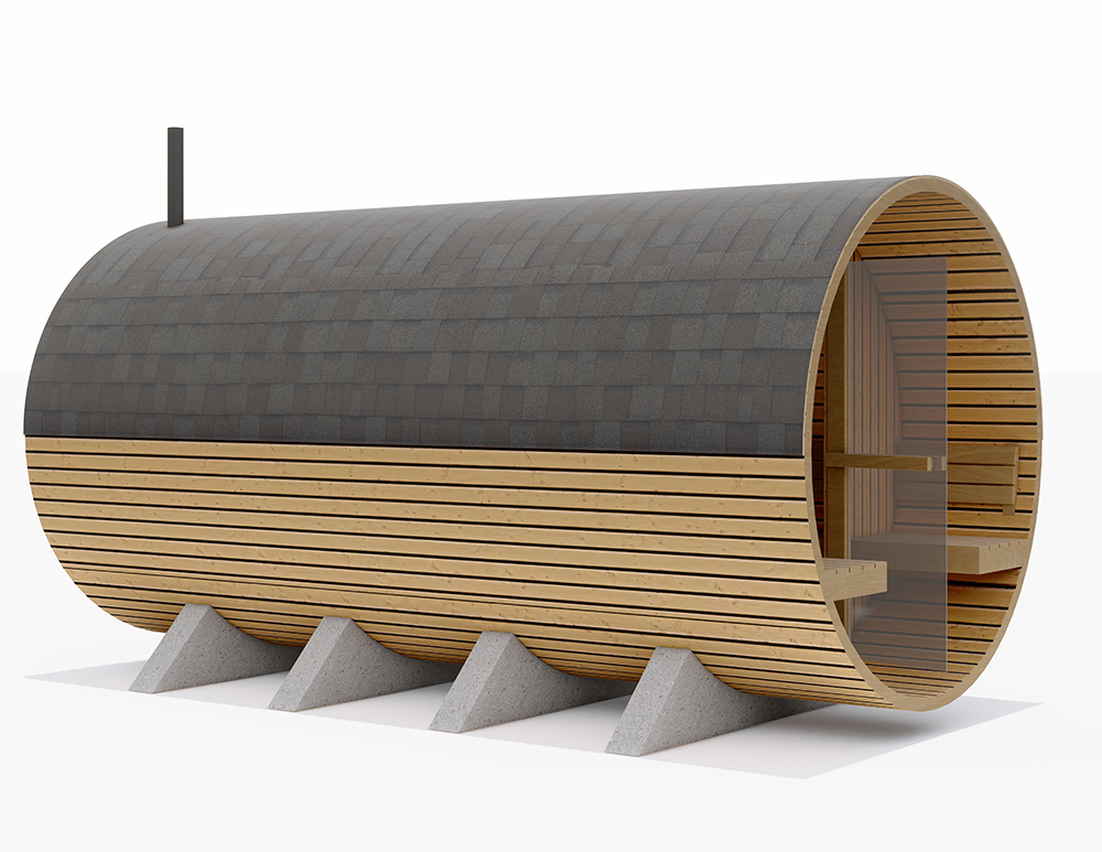 Handcrafted log cabin installation for Boston and Bourne homes